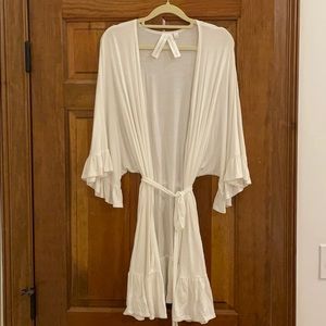 Plum Pretty Sugar- White Robe